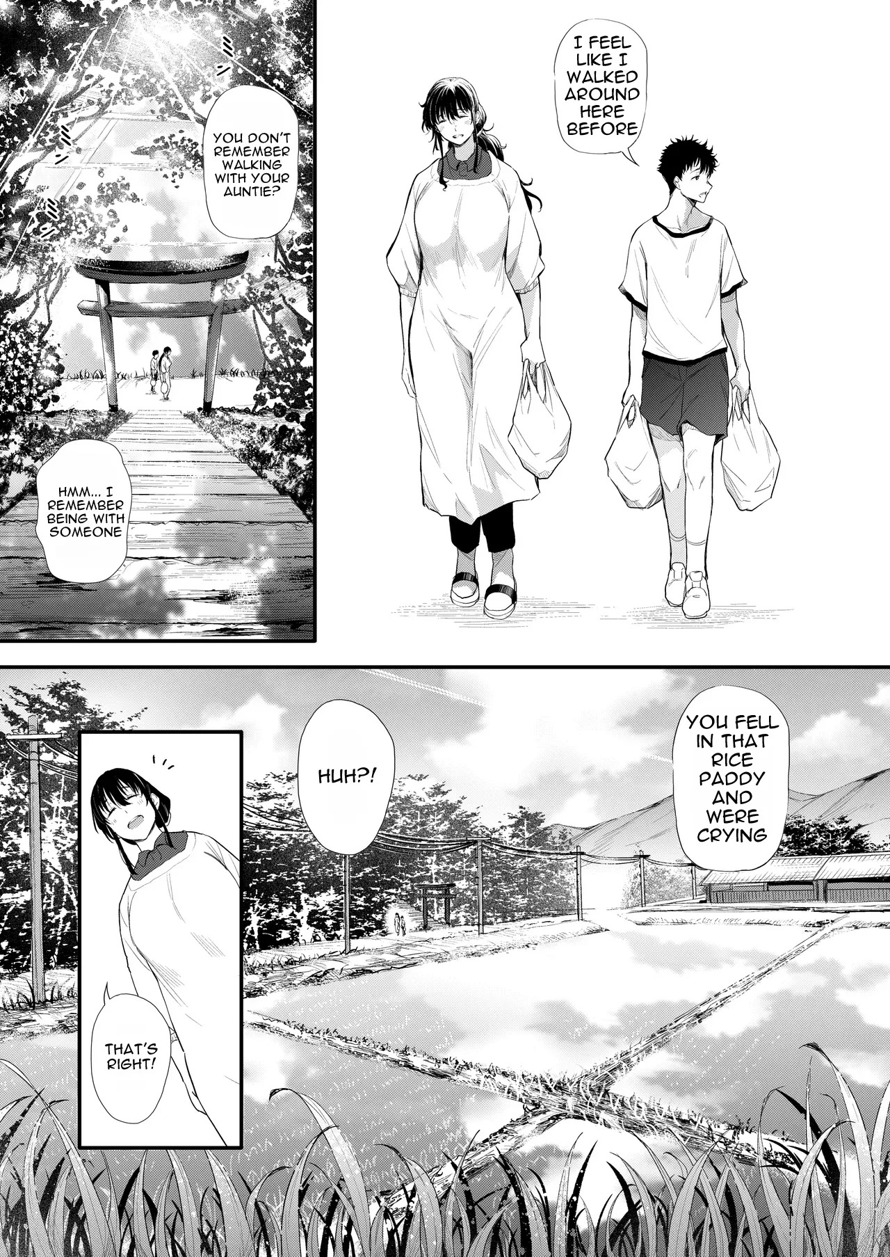 Boku no Seishun wa Inaka no Okaa-san Datta Ni | My Sexual Youth Was the Country Mother, Part 2 page 8 full