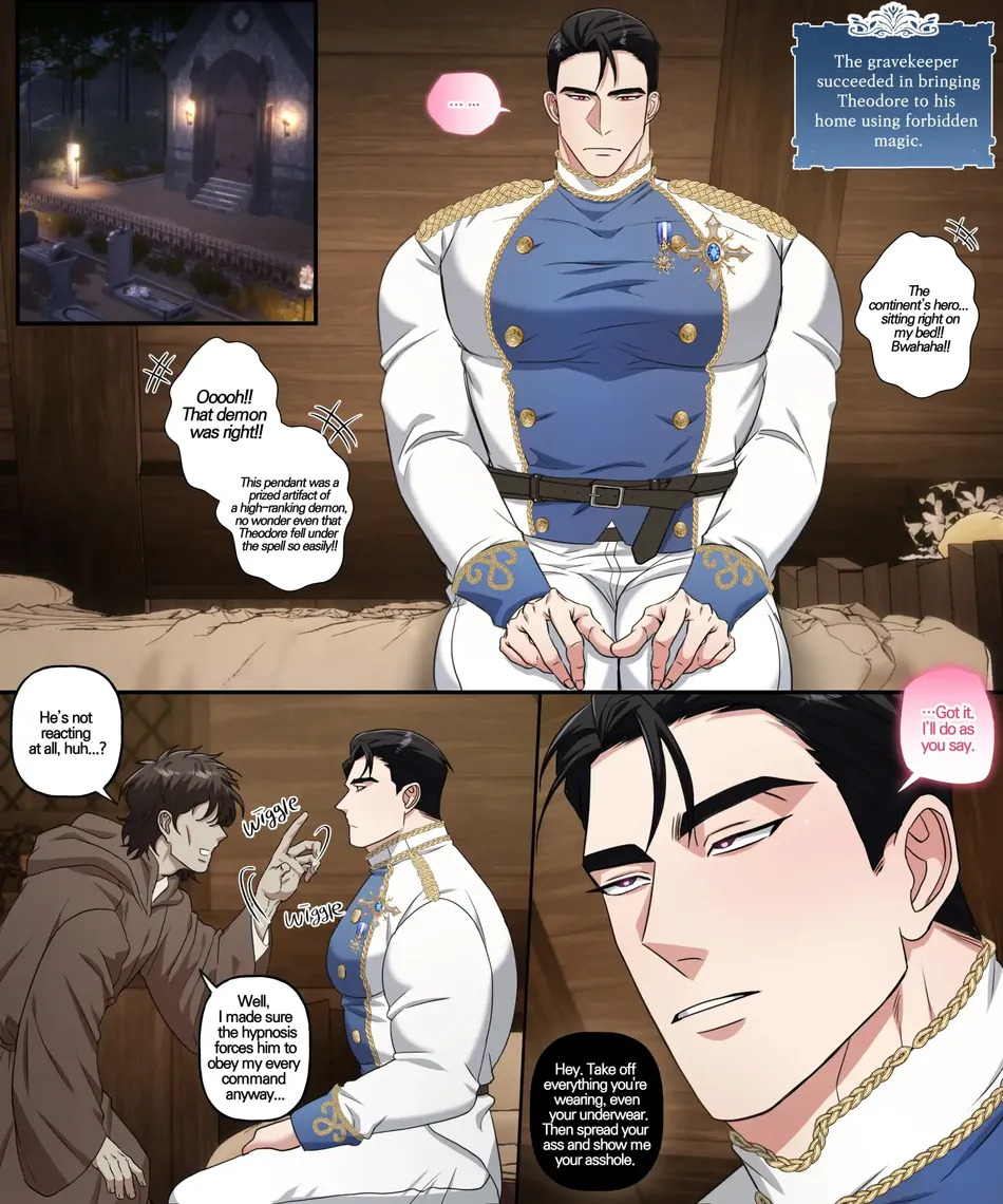 Paladin as a Public Onahole – Hypnosis Ep. page 8 full