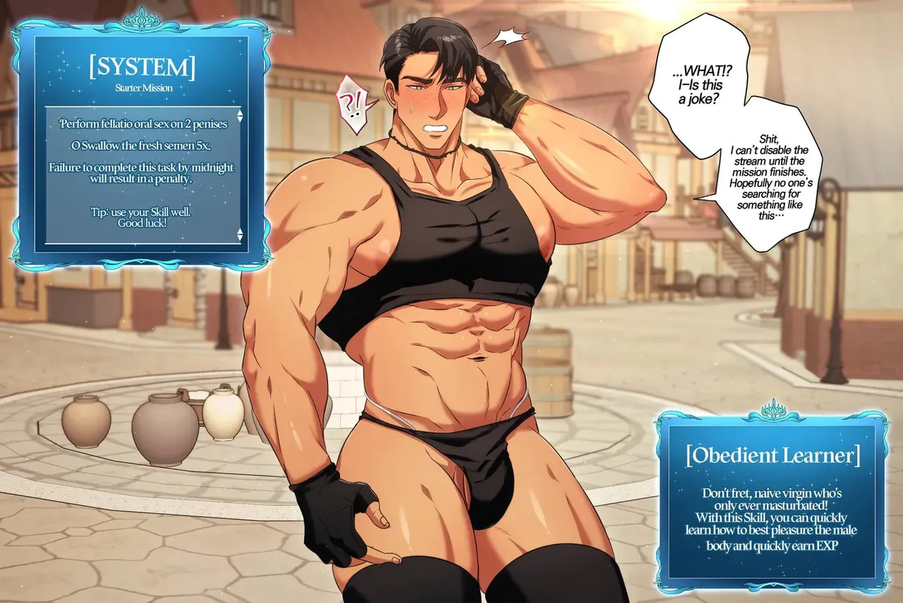 RPG Player to Double Onahole Wife page 2 full