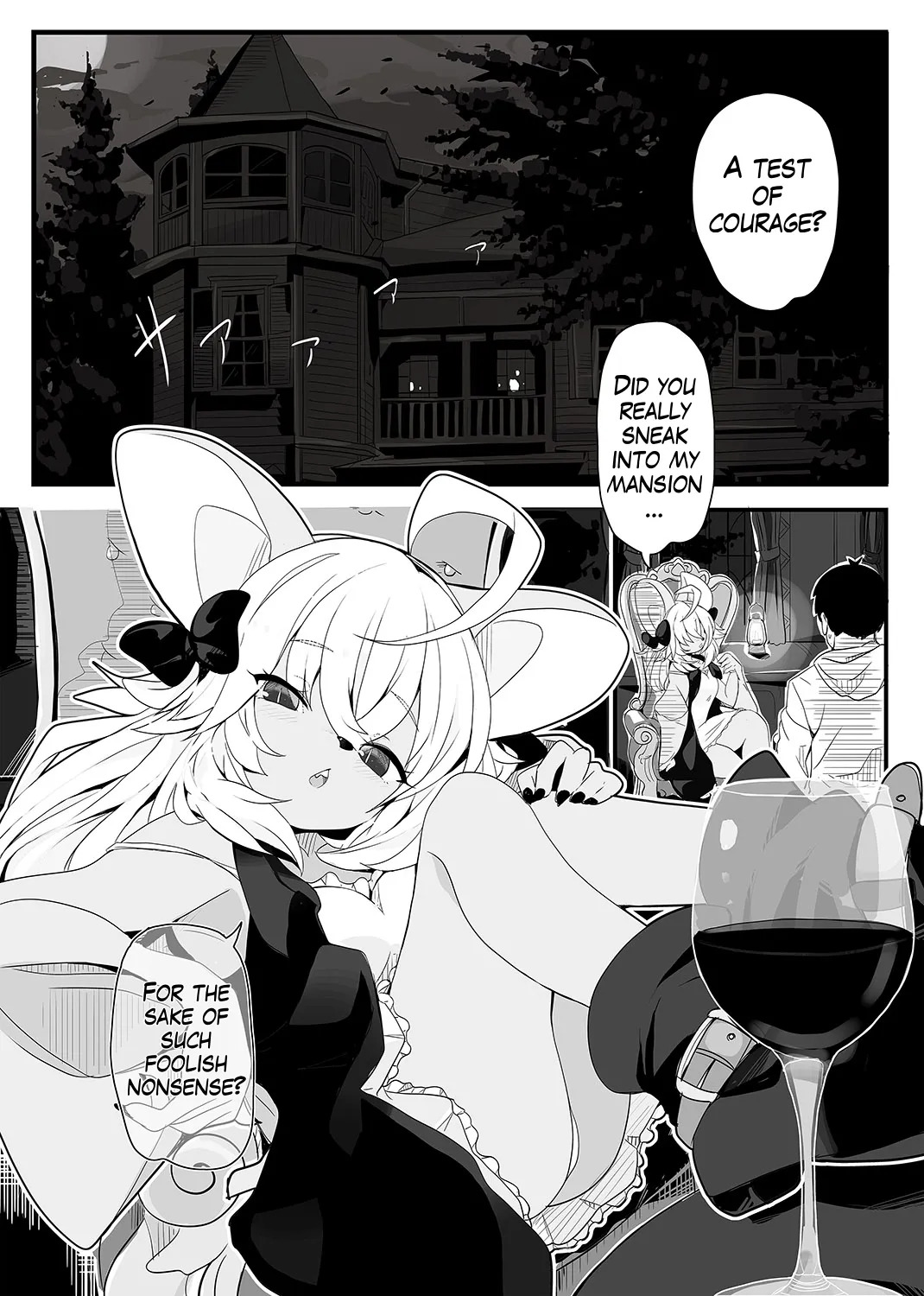 Kyuketsuki no Deru Yakata | The Mansion Where Vampires Appear page 2 full