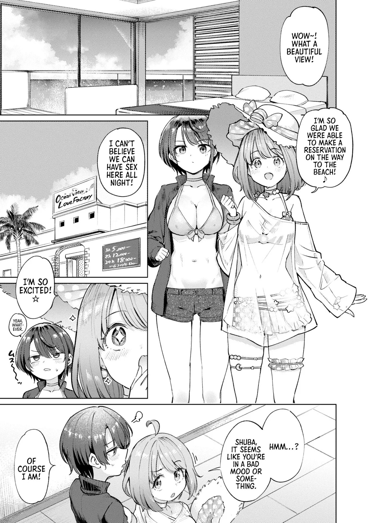 Hatsujou kaigan | In Heat on the Beach page 1 full