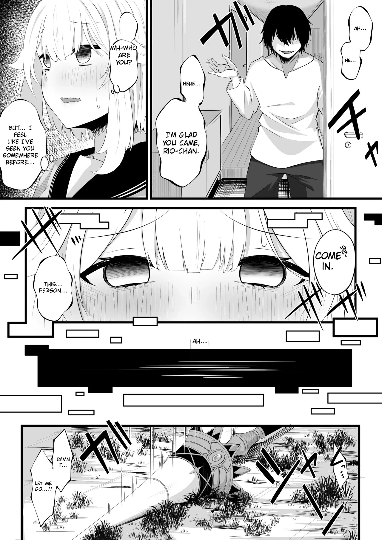A girl’s original character in the real world and cyberspace. page 4 full