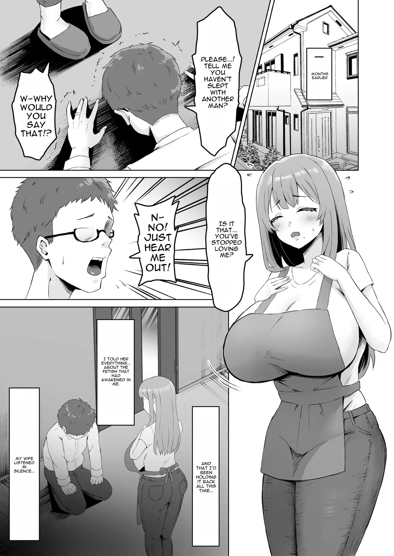 Moto Kare ni Tsuma o Kashitara Do-M ni Natte Kaettekita | I Lent My Wife to My Ex-Boyfriend, and She Came Back a Do-M page 6 full
