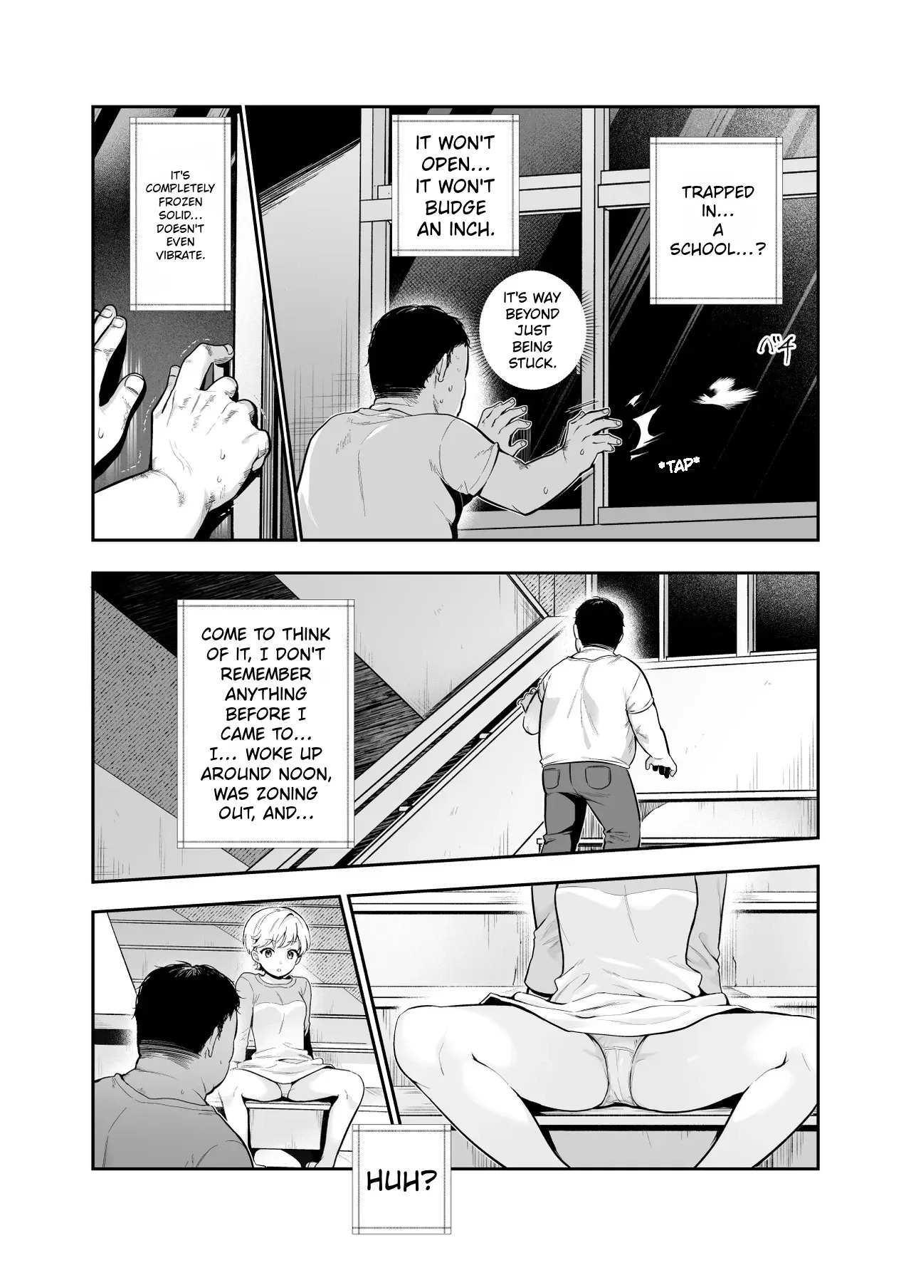 Locked in School EX: 4 Girls and Me, an Adult who is Being Trusted Against Common Sense | Gakkou ni Tojikomerarete EX Yonin no Onnanoko to Yatara Fushizen ni Shinrai sareru Otona no Ore page 7 full