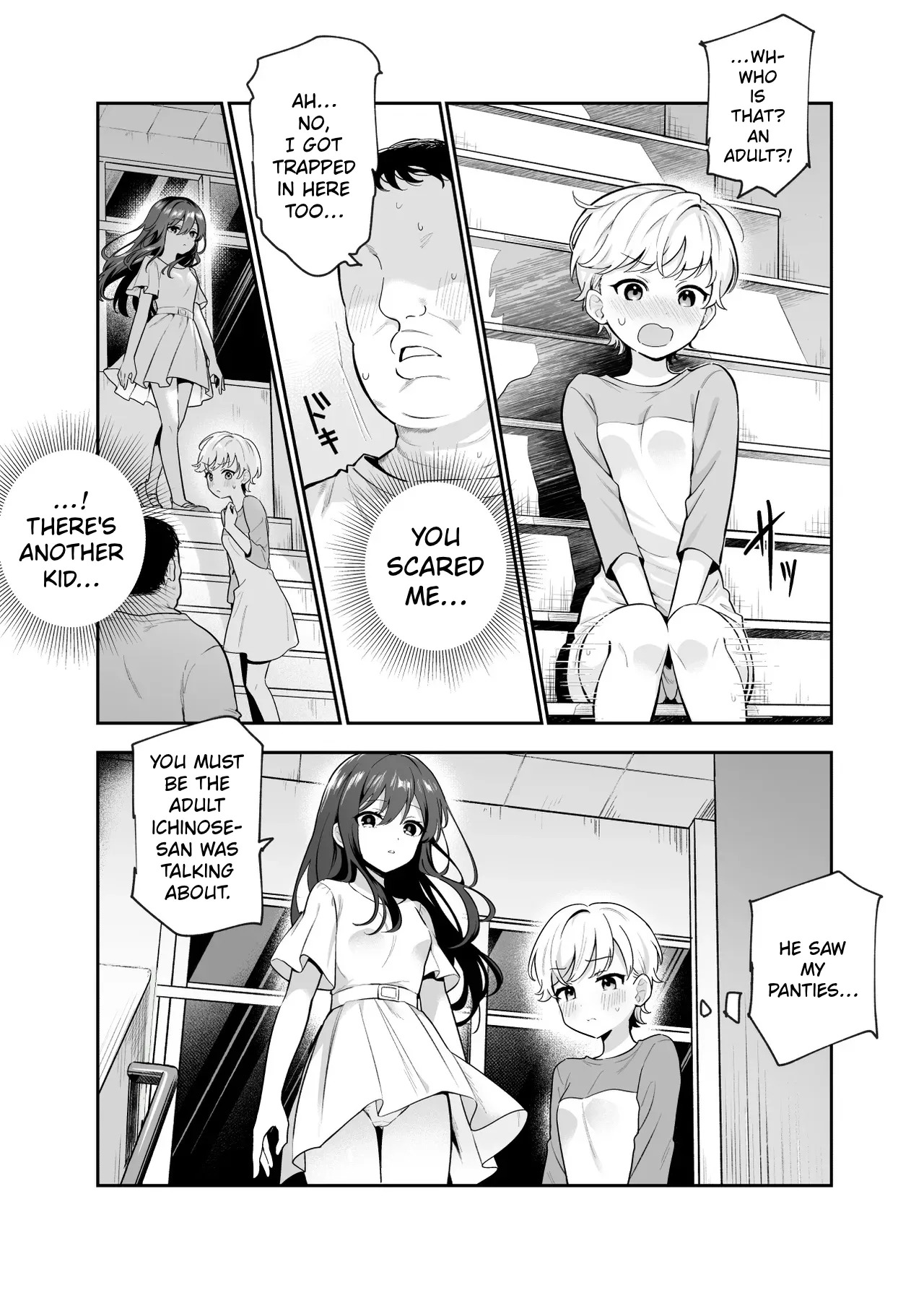 Locked in School EX: 4 Girls and Me, an Adult who is Being Trusted Against Common Sense | Gakkou ni Tojikomerarete EX Yonin no Onnanoko to Yatara Fushizen ni Shinrai sareru Otona no Ore page 8 full