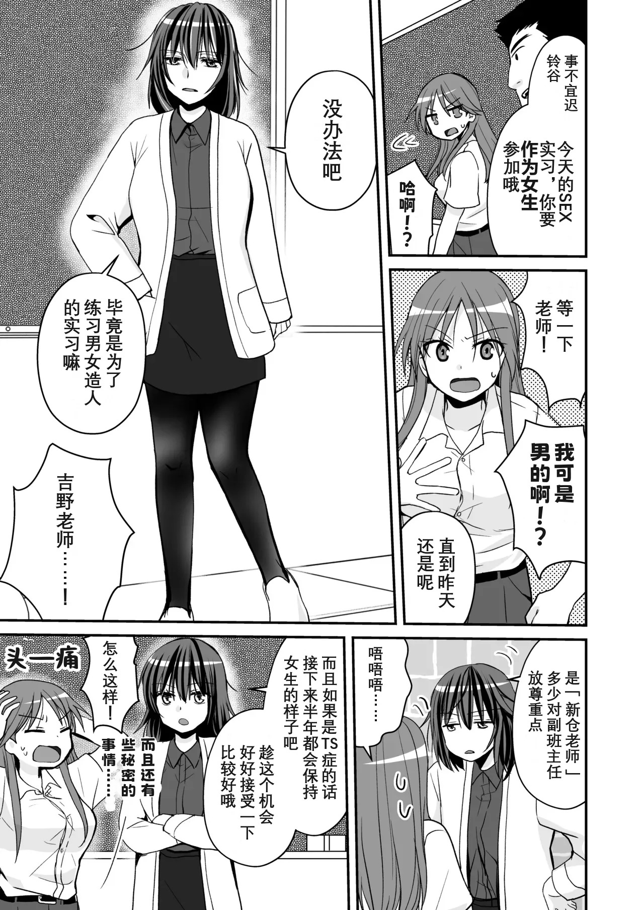 SEX Jisshuu Toujitsu ni Ore dake Nyotaikaa!? page 6 full