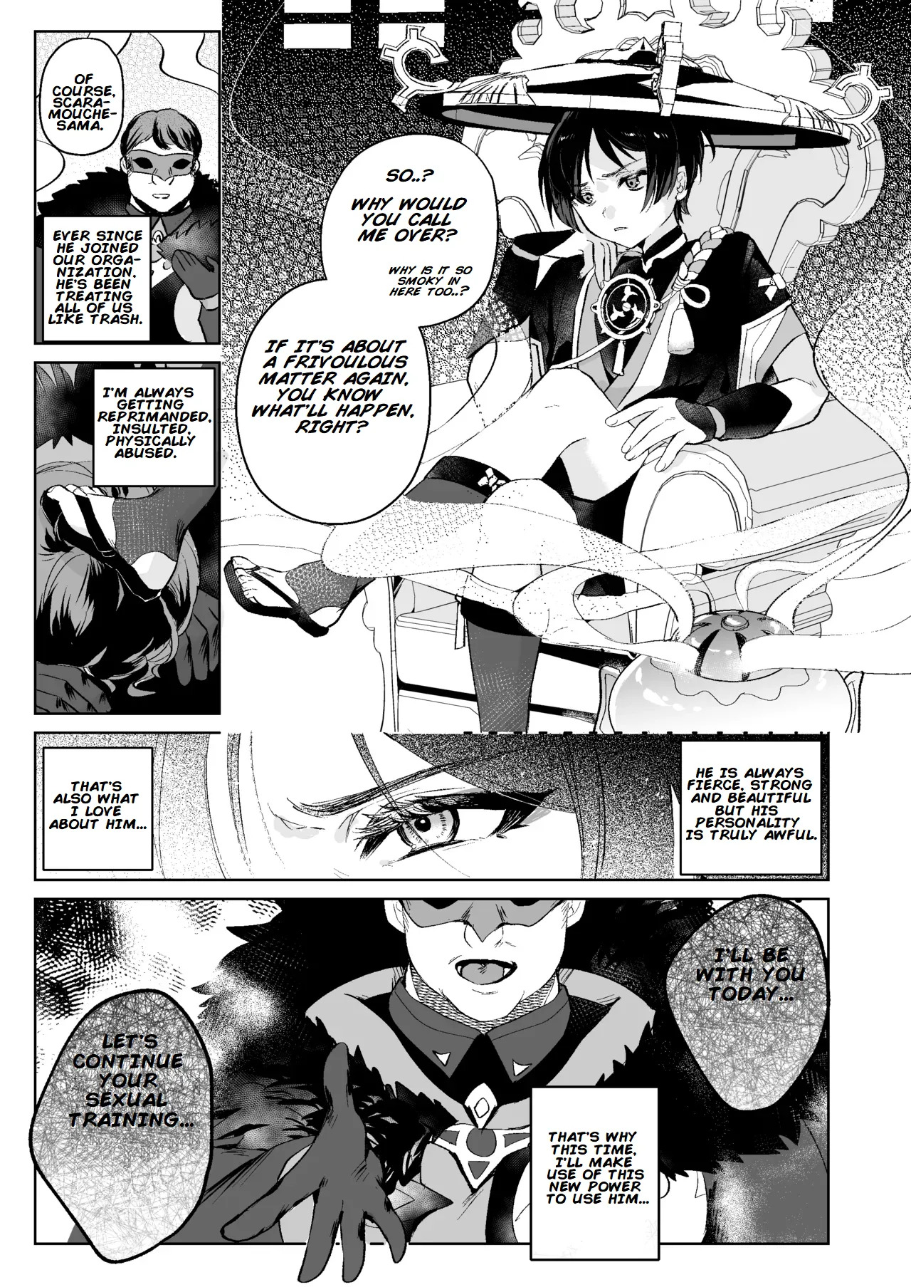 Mob x Scaramouche Saimin Soft Wakarase page 2 full