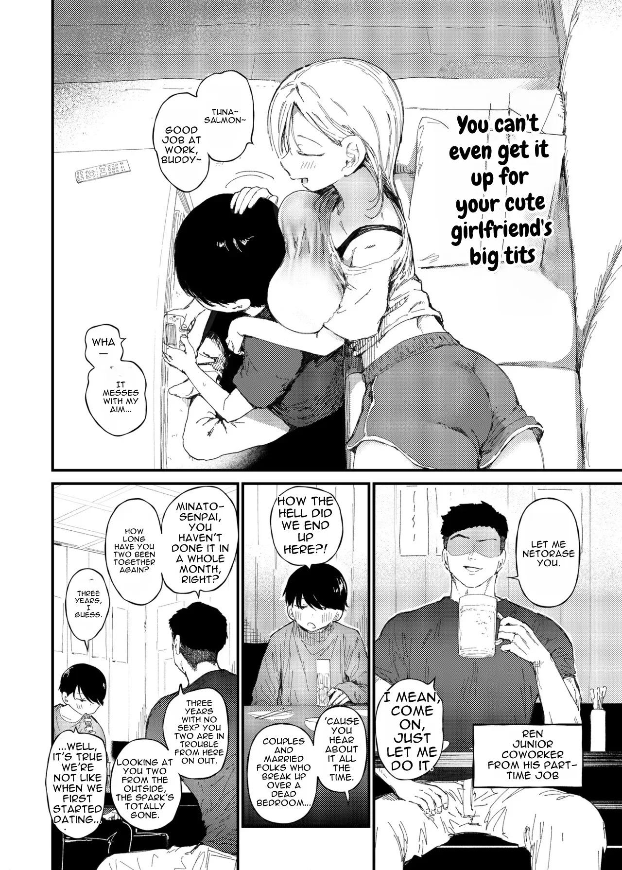 Be NTR'd. - The Big-Breasted Girlfriend Who Cummed Until I Was Wrecked, Filming My Cuckolding by an Insatiable S page 3 full