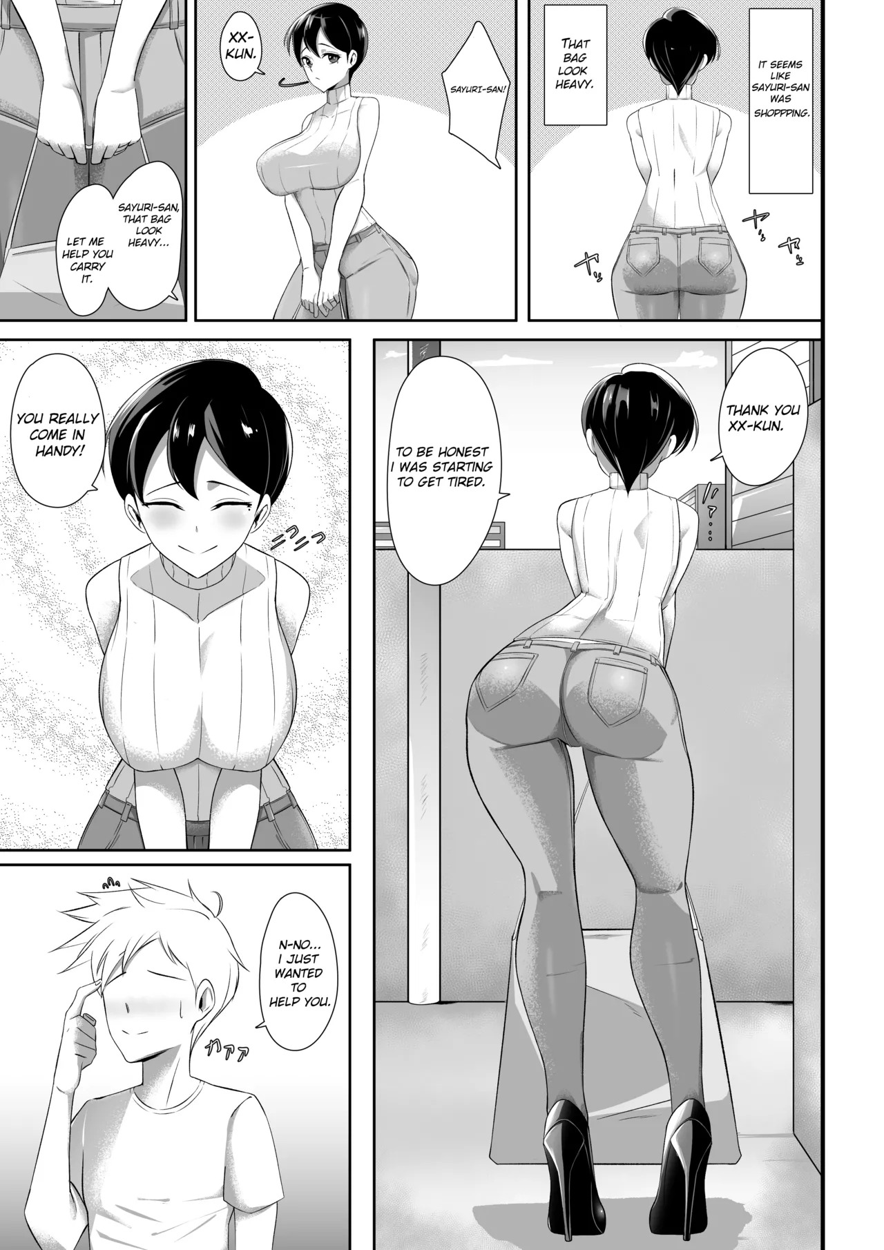 Bukiyou de Eroi Rinjin Sayuri-san | My Clumsy and Erotic Neighbor Sayuri-san page 7 full