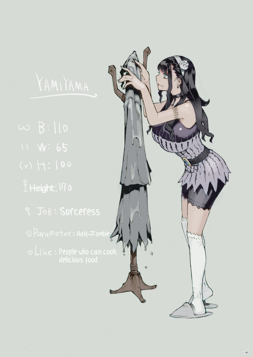 Majutsushi Papakatsuchuu | Sugar Zombie Sorceress page 4 full