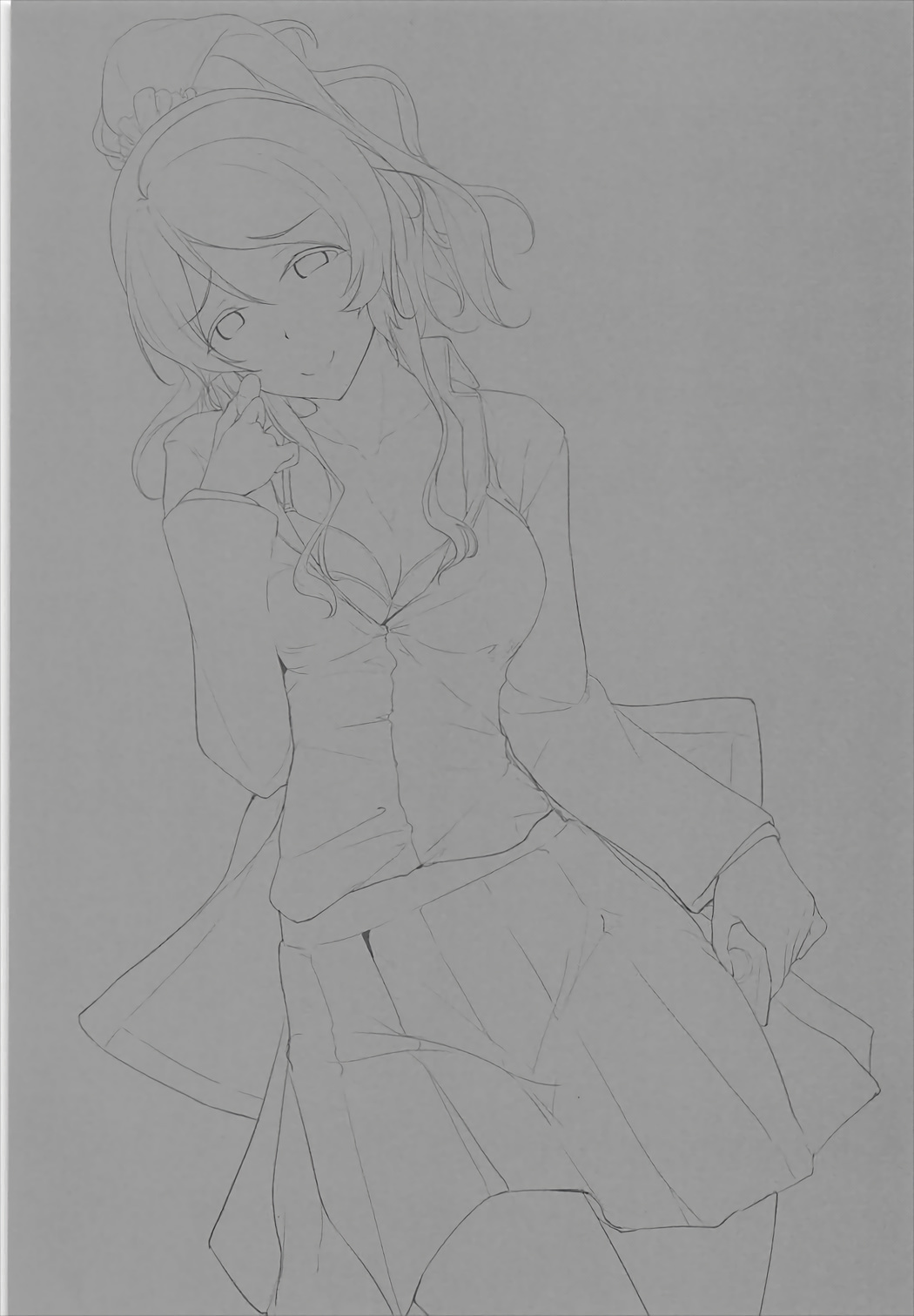 Eli no Kokoro wa Bishindou. + Eli o Yonde Mita  | 绘里的心头泛起一丝微澜。+试着呼唤了绘里 page 2 full