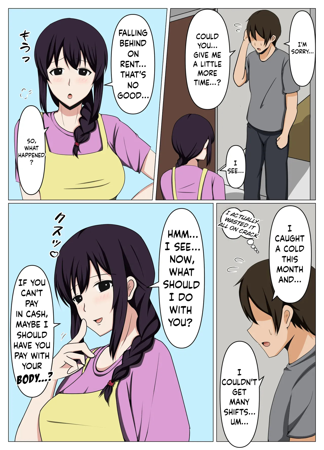 My Widowed Landlady Is Pent-up, So I Paid Rent With My Body page 3 full