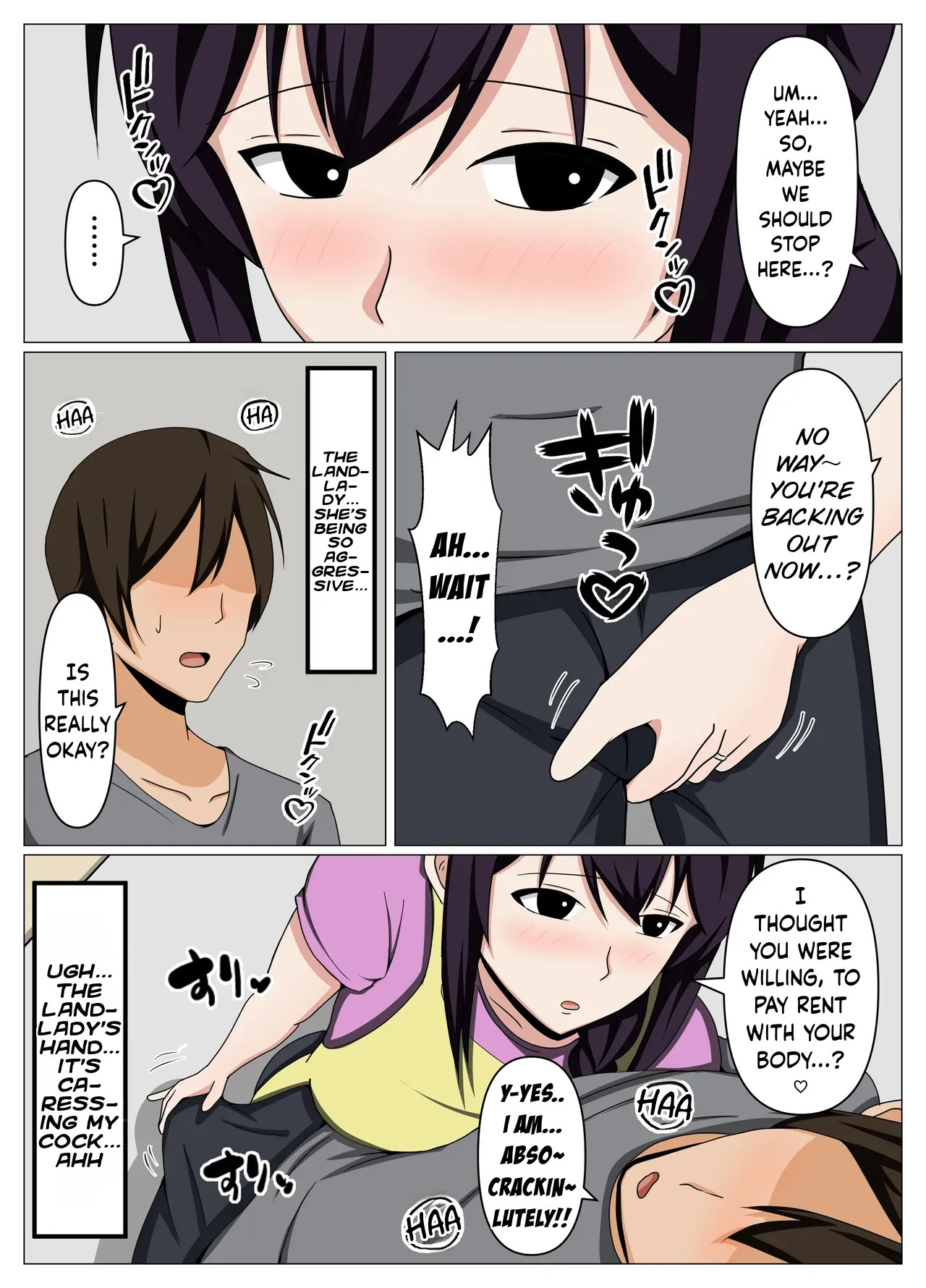 My Widowed Landlady Is Pent-up, So I Paid Rent With My Body page 7 full