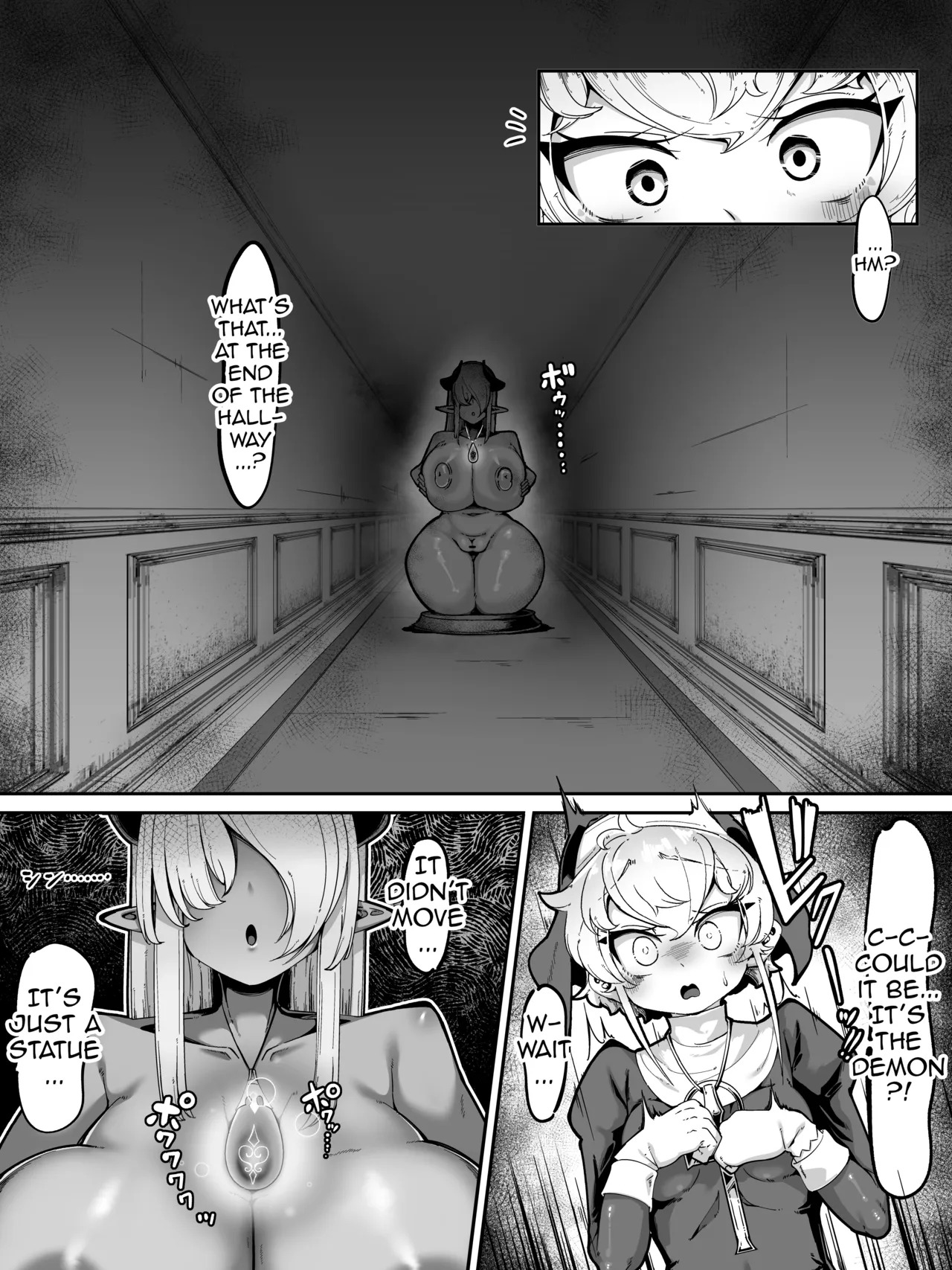 Futanari Sister ga Inma no Wana ni Kakatte Sakusei Sareru Manga | A Manga About a Futanari Sister who Falls Into a Succubus’s Trap and Got Her Sperm Squeezed page 3 full