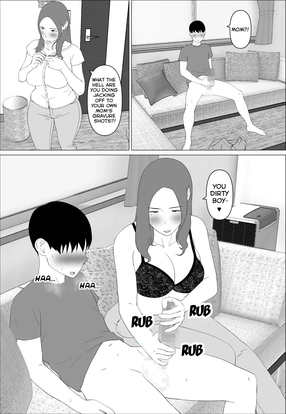 The Former Gravure Idol Mom Wants to Do It With Her Son. page 5 full