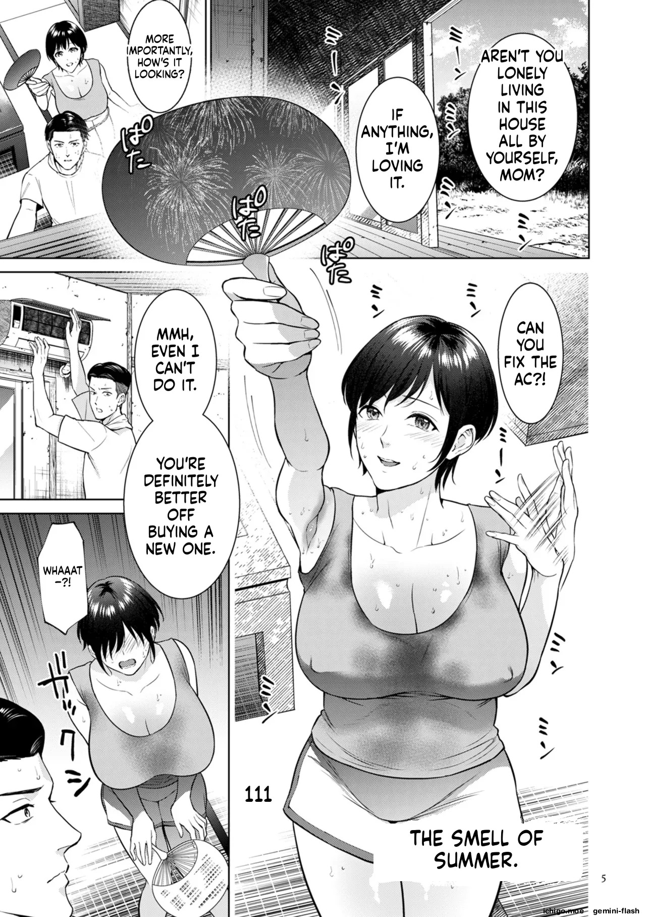 Haha no Utsuriga + NTR Tokubetsu Hen + -Hikikomori- Yokoku Illust page 5 full