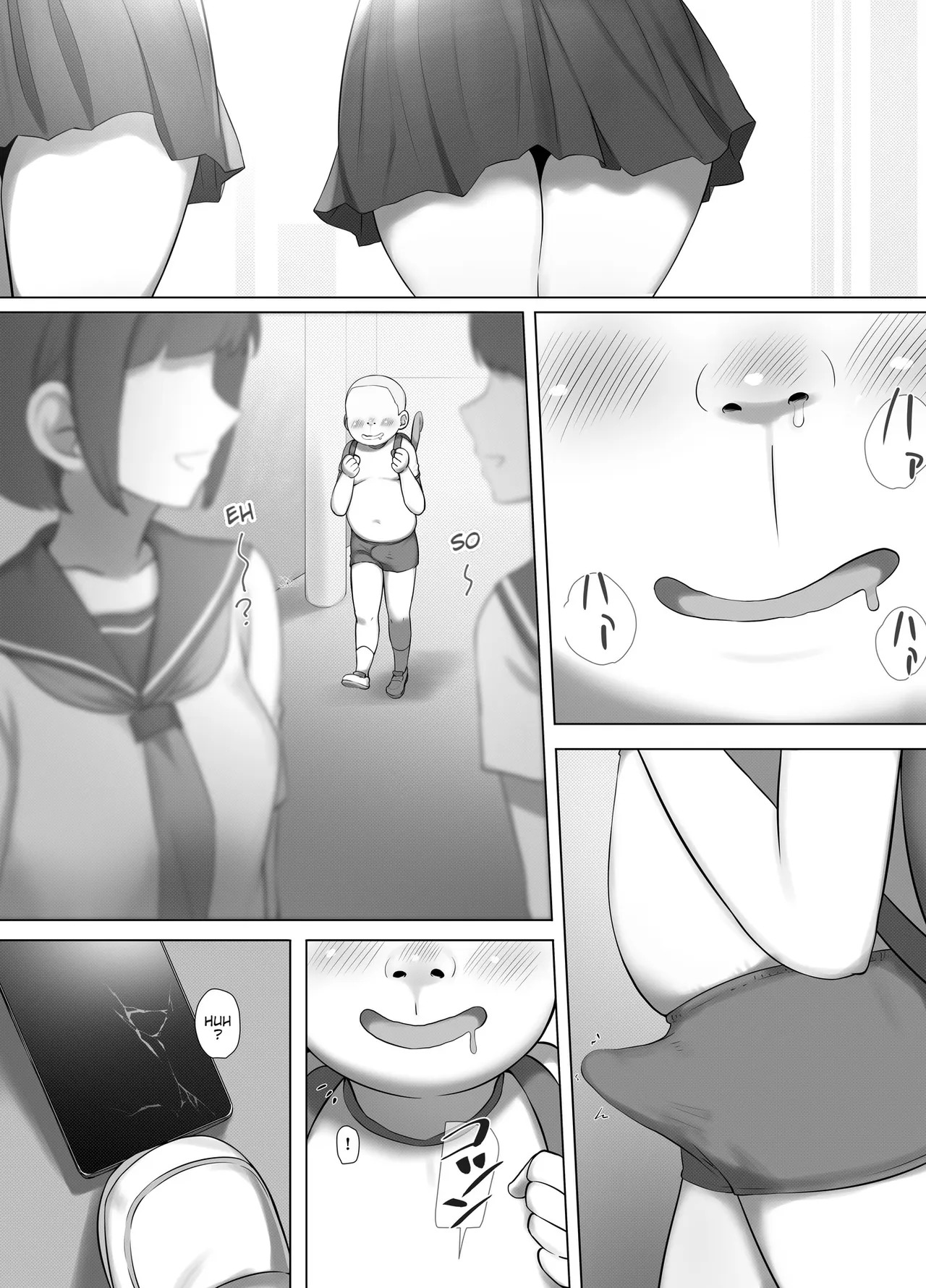Saimin Oji-san no Ongaeshi Saimin Oji-san wa Smapho o Hirotte Moratta Orei ni Otokonoko no Akogare no Onee-san o Saimin Mesu Dorei ni Shite Agemashita to sa page 2 full