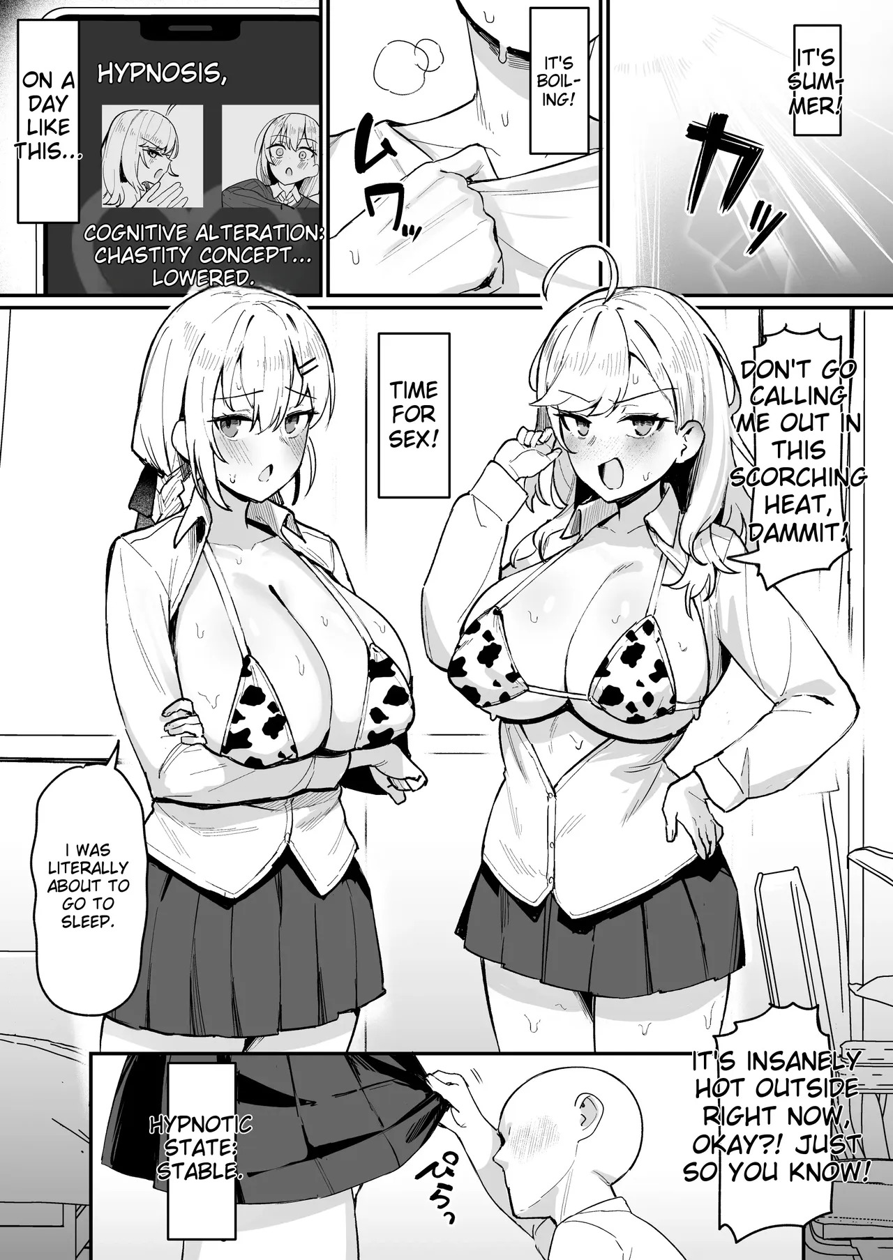 Rion, Hakase, and the Friends' Hypnosis Session page 2 full
