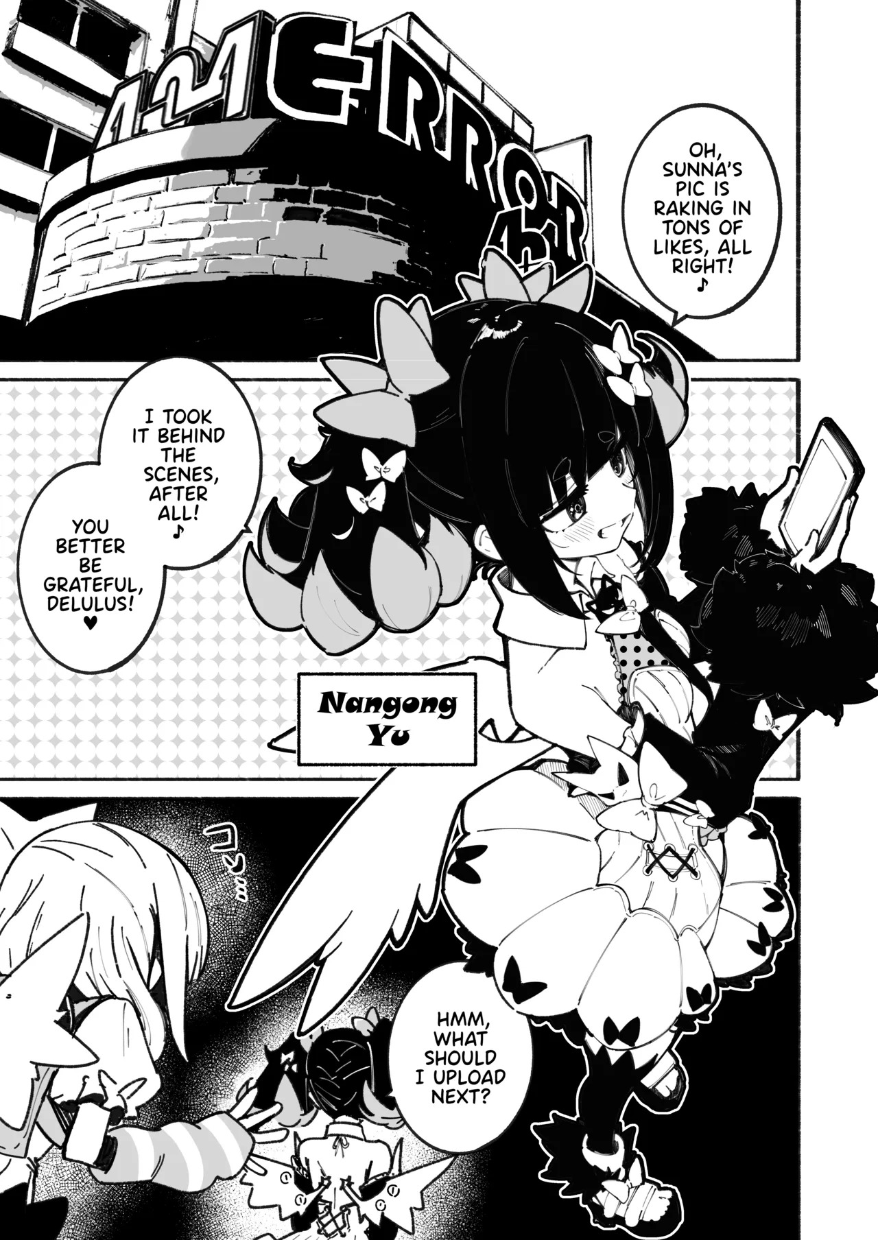 Boku no Oheso Sawaru no Kinshi!! | Don't Touch My Funny Button! page 2 full