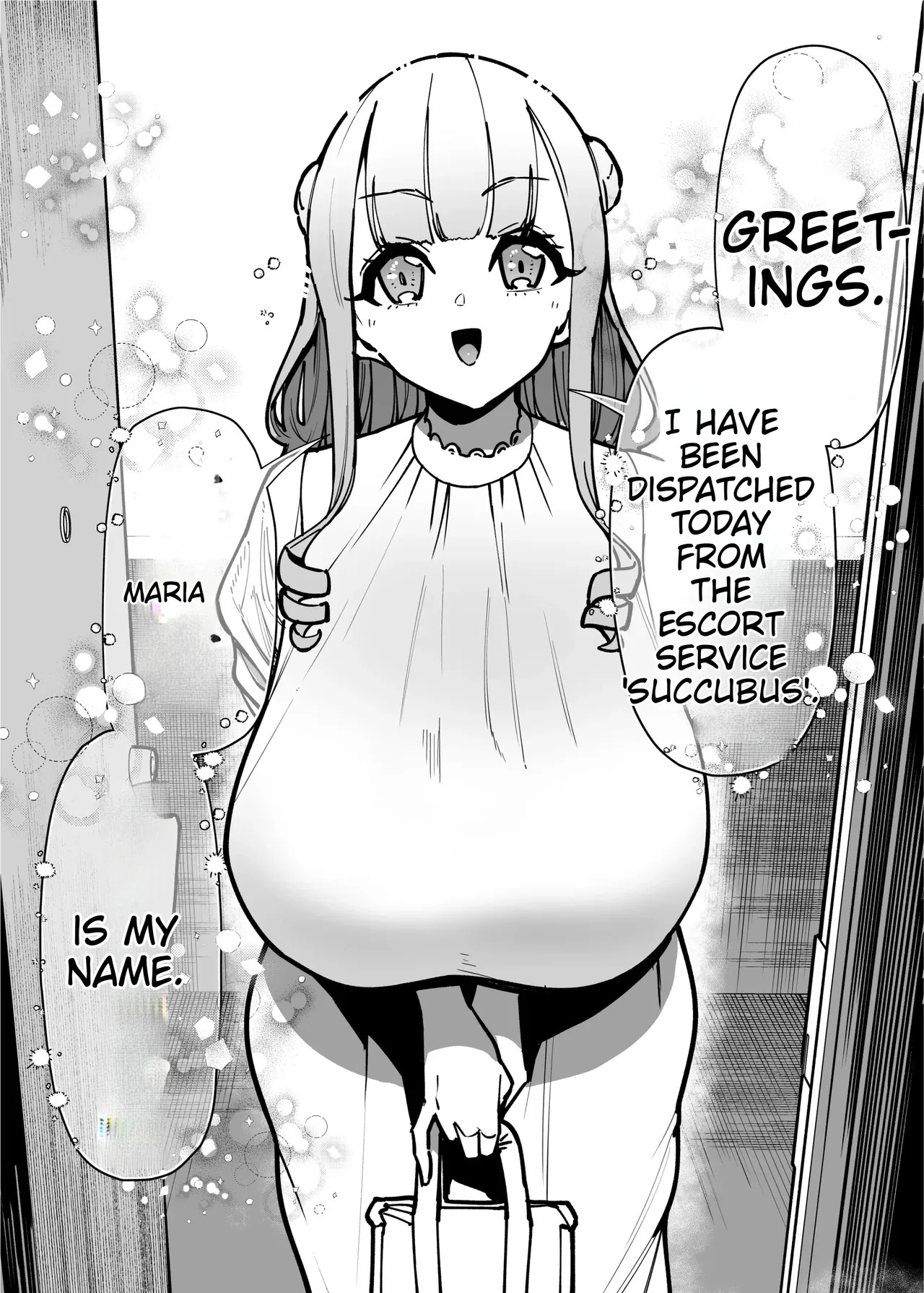 Escort Service Young Lady: A Succubus Noblewoman Comes to Train in the Escort Business page 5 full