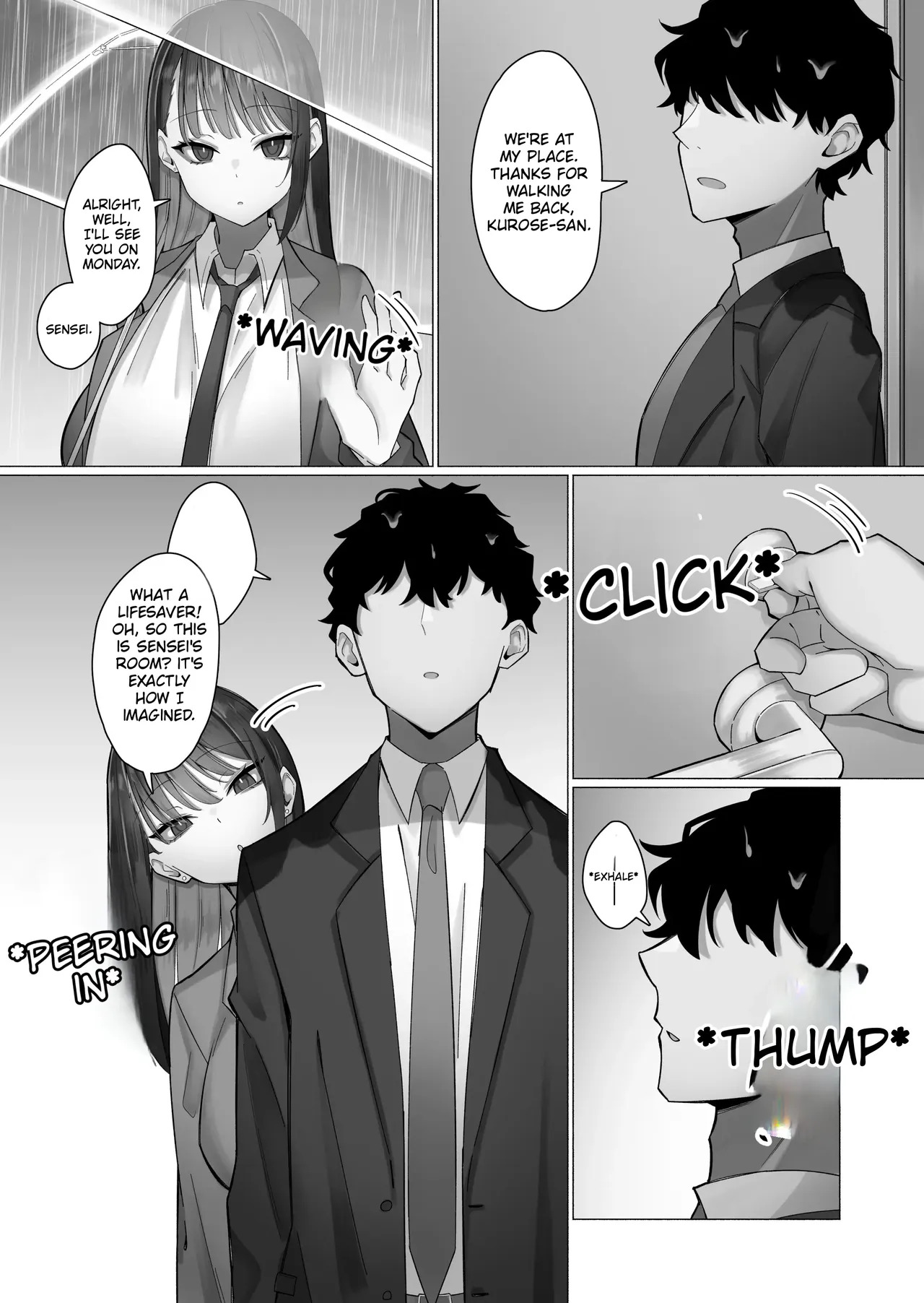 The Story of Being Completely Won Over by My Gloomy-Type Gal Student Through Her Clingy, Intense Advances page 9 full