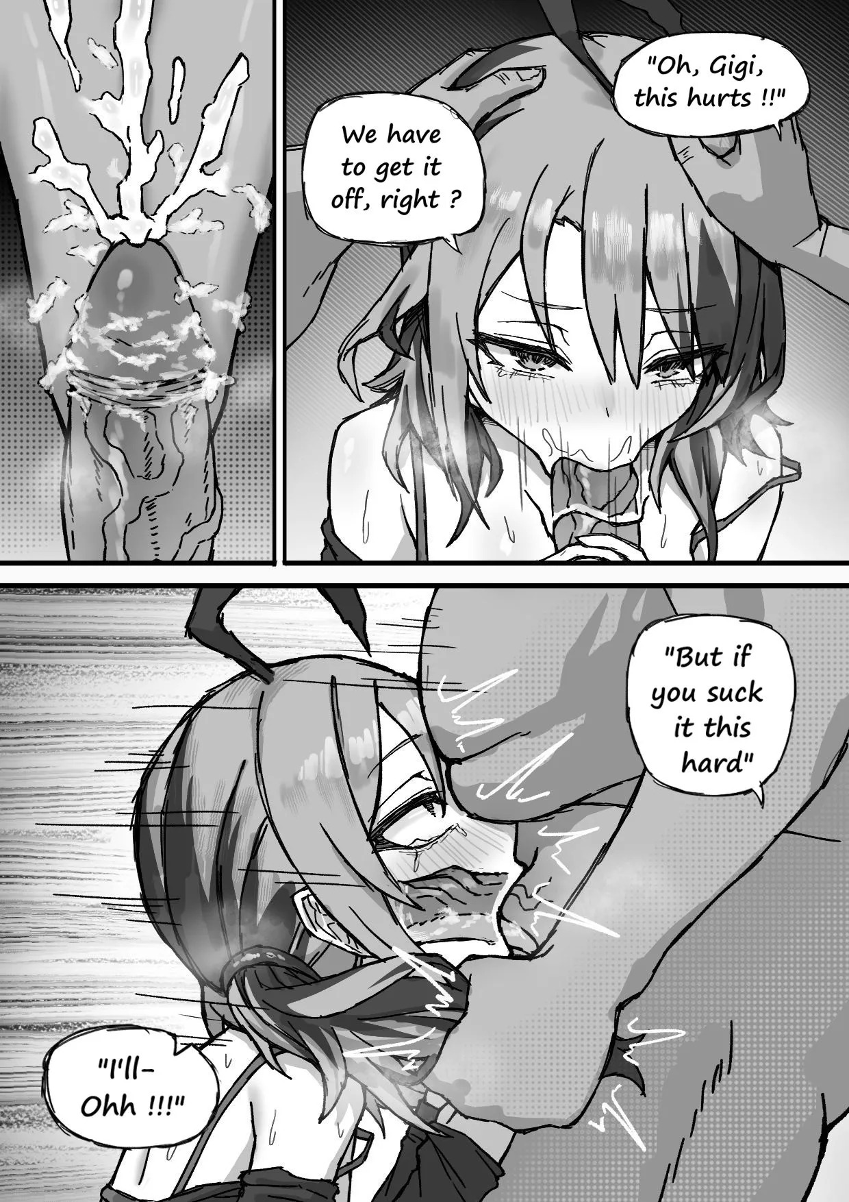 Gigi cleaning your smegma page 3 full