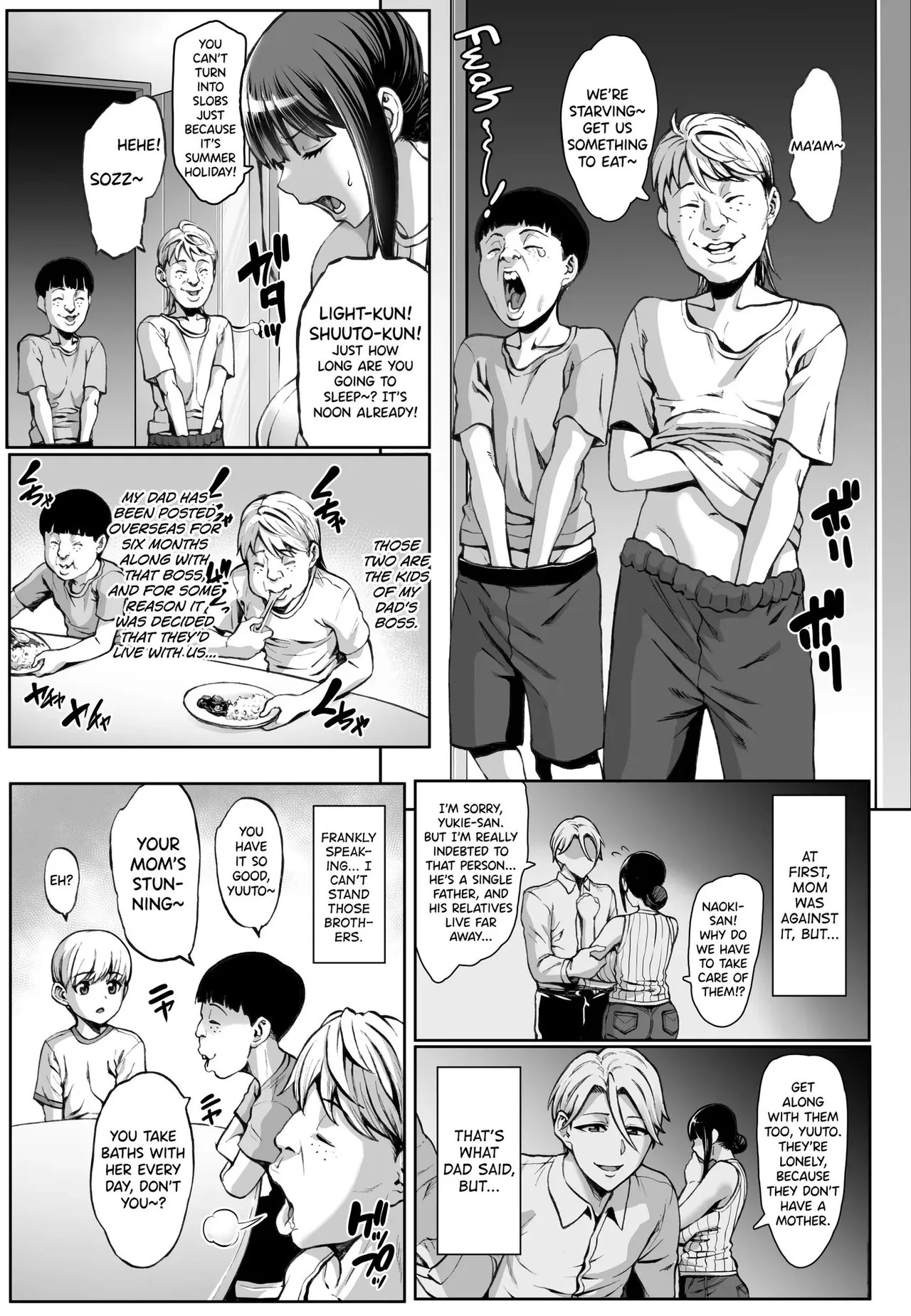 Omae no Kaa-chan Ikutoki no Kao Sugee Busu da zo w Soushuuhen page 3 full