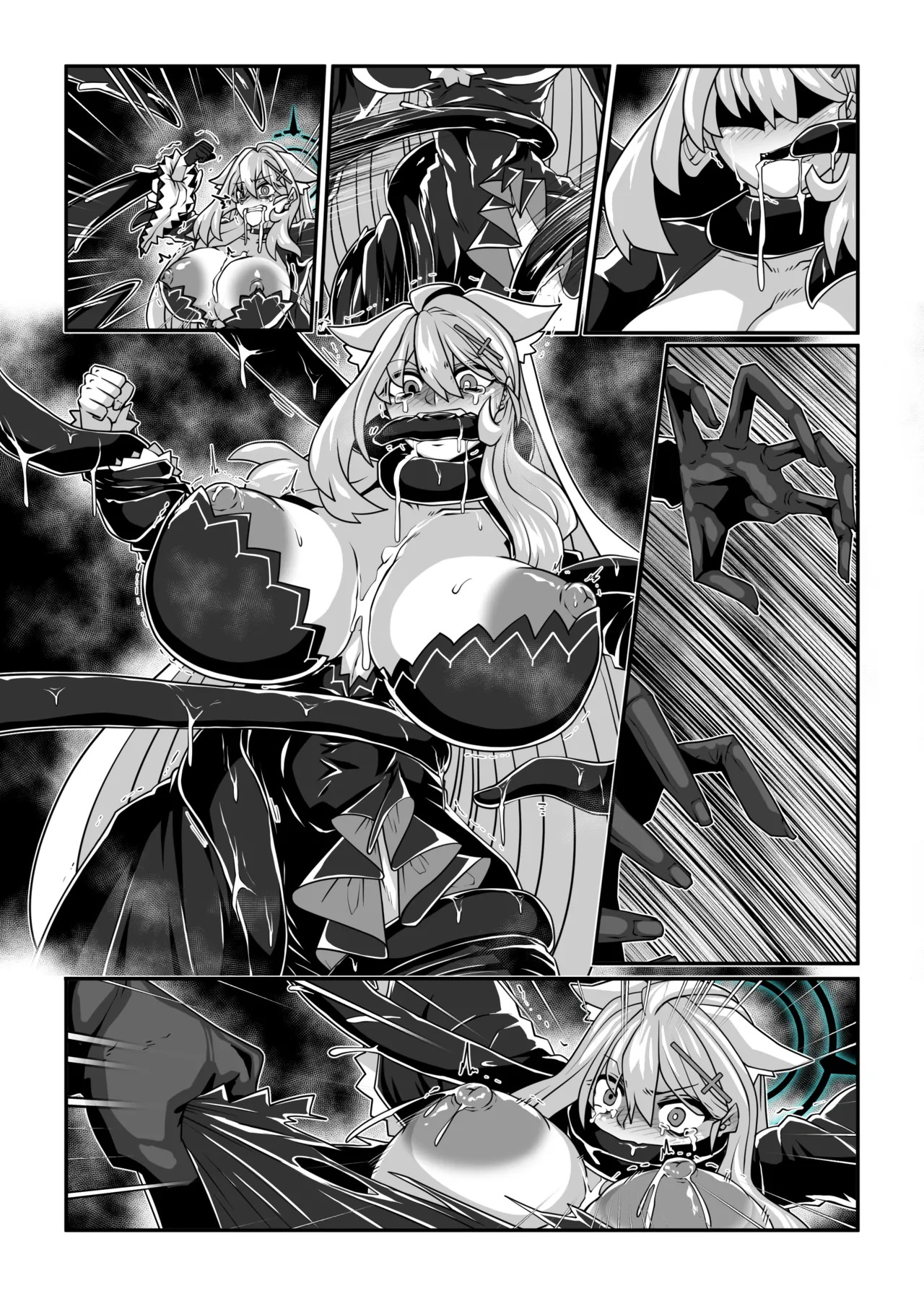 Shiroko Terror vs. Underground Dweller page 7 full