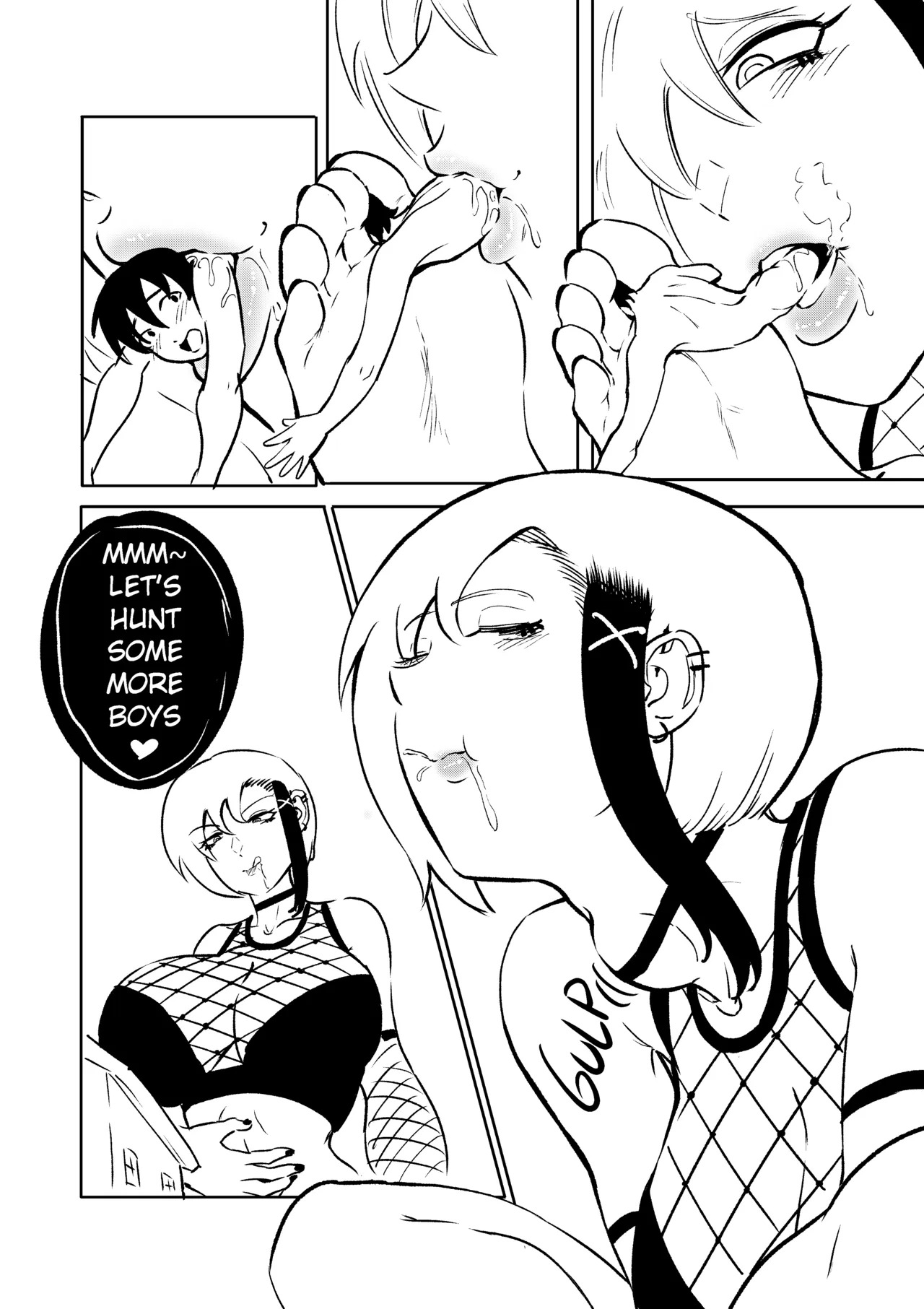 Goth Giantess Vore 1 page 8 full