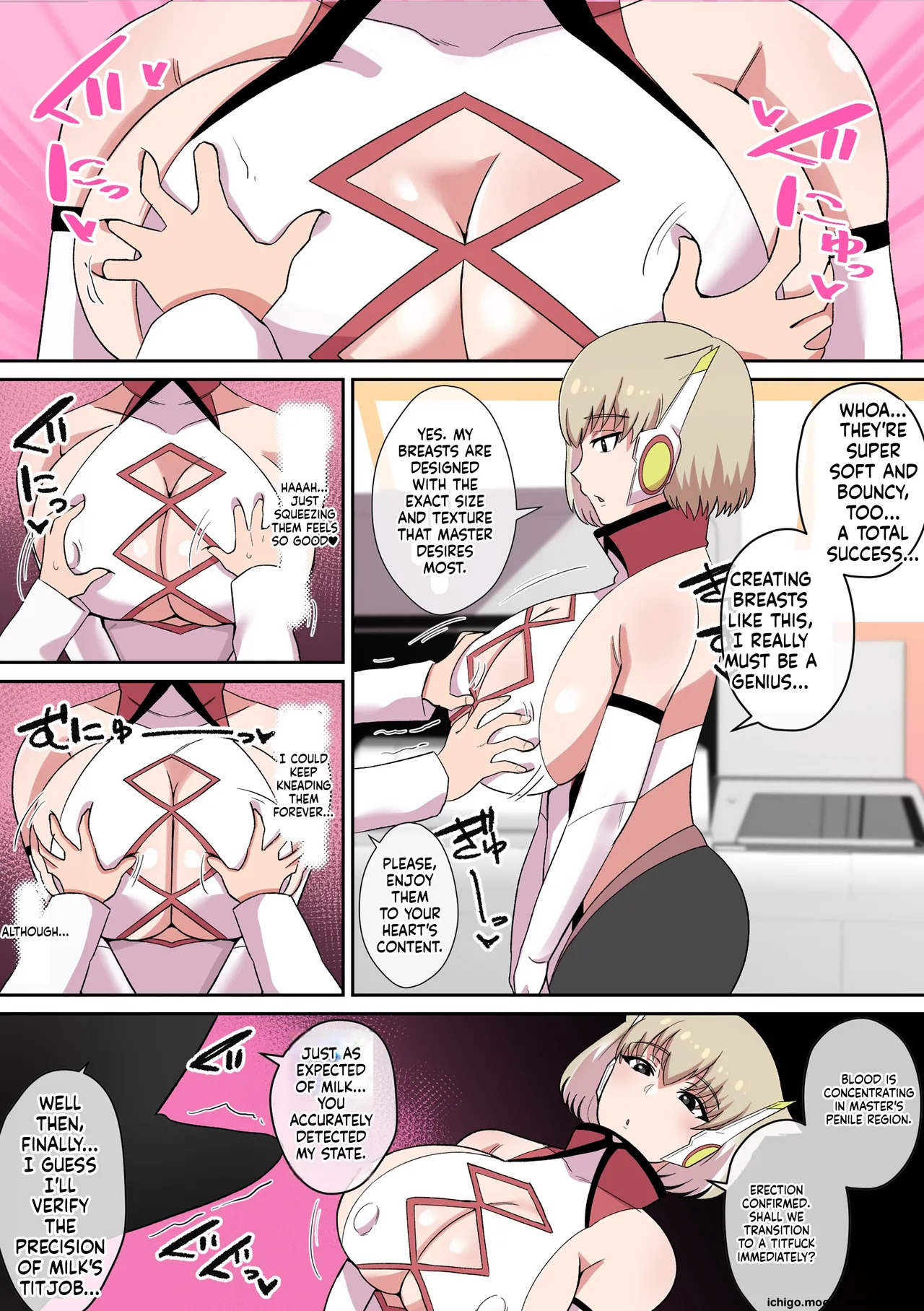 Runaway!! Paizuri android | 暴走!!パイズリアンドロイド page 3 full