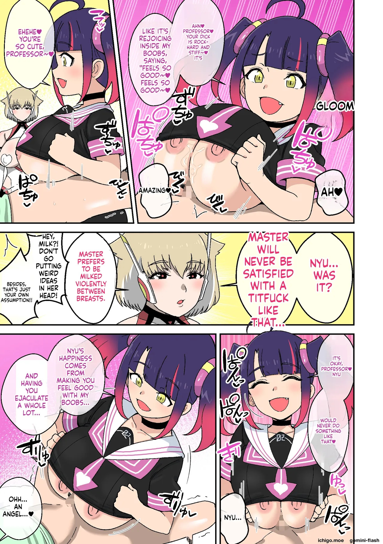 Run Amok!! Paizuri Android 2: The Sassy Paizuri Android Edition | 暴走!!パイズリアンドロイド2～生意気パイズリアンドロイド編～ page 5 full