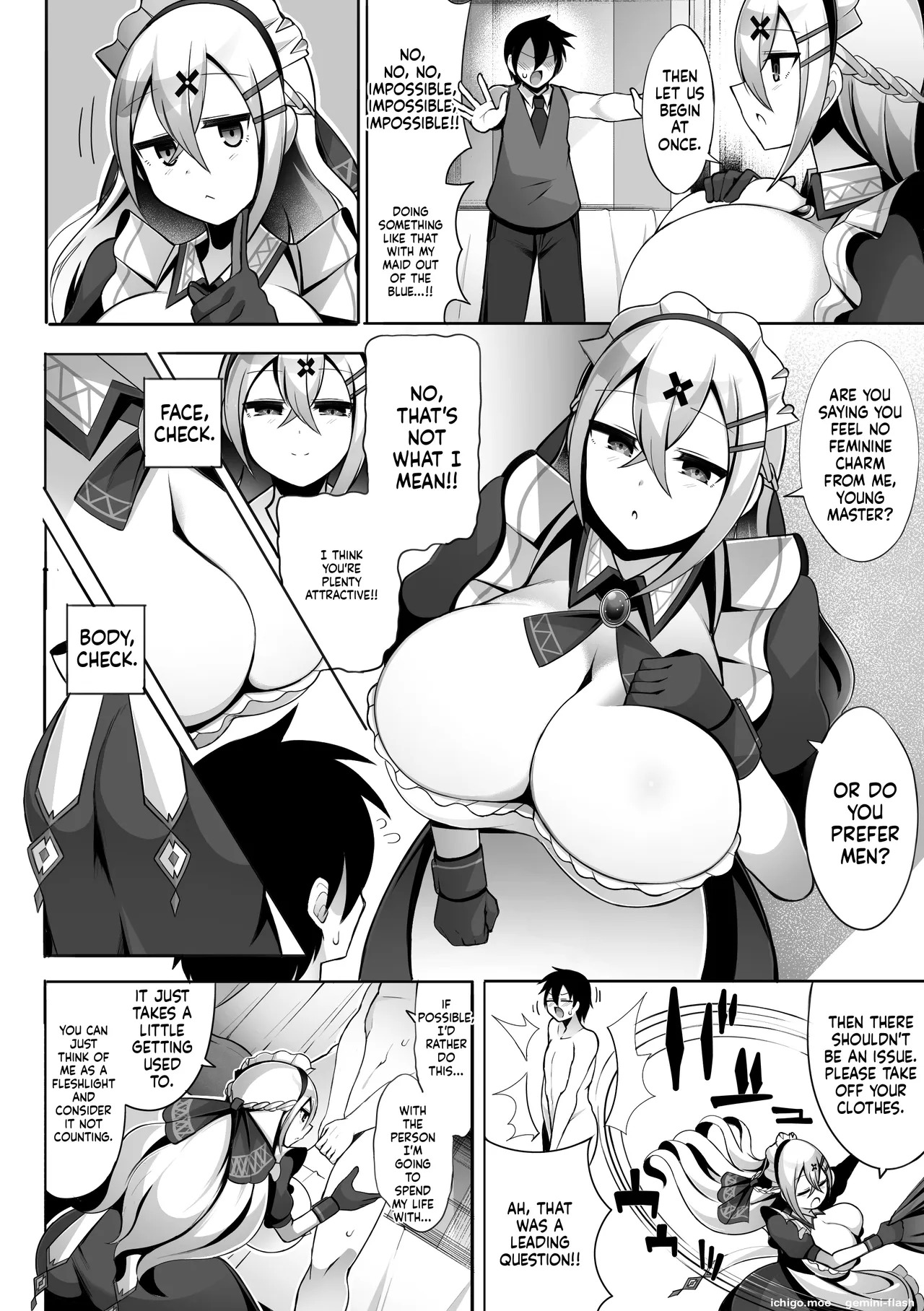 The Unemotional Maid and Ejaculation Training | 淡々メイドと射精トレーニング page 3 full