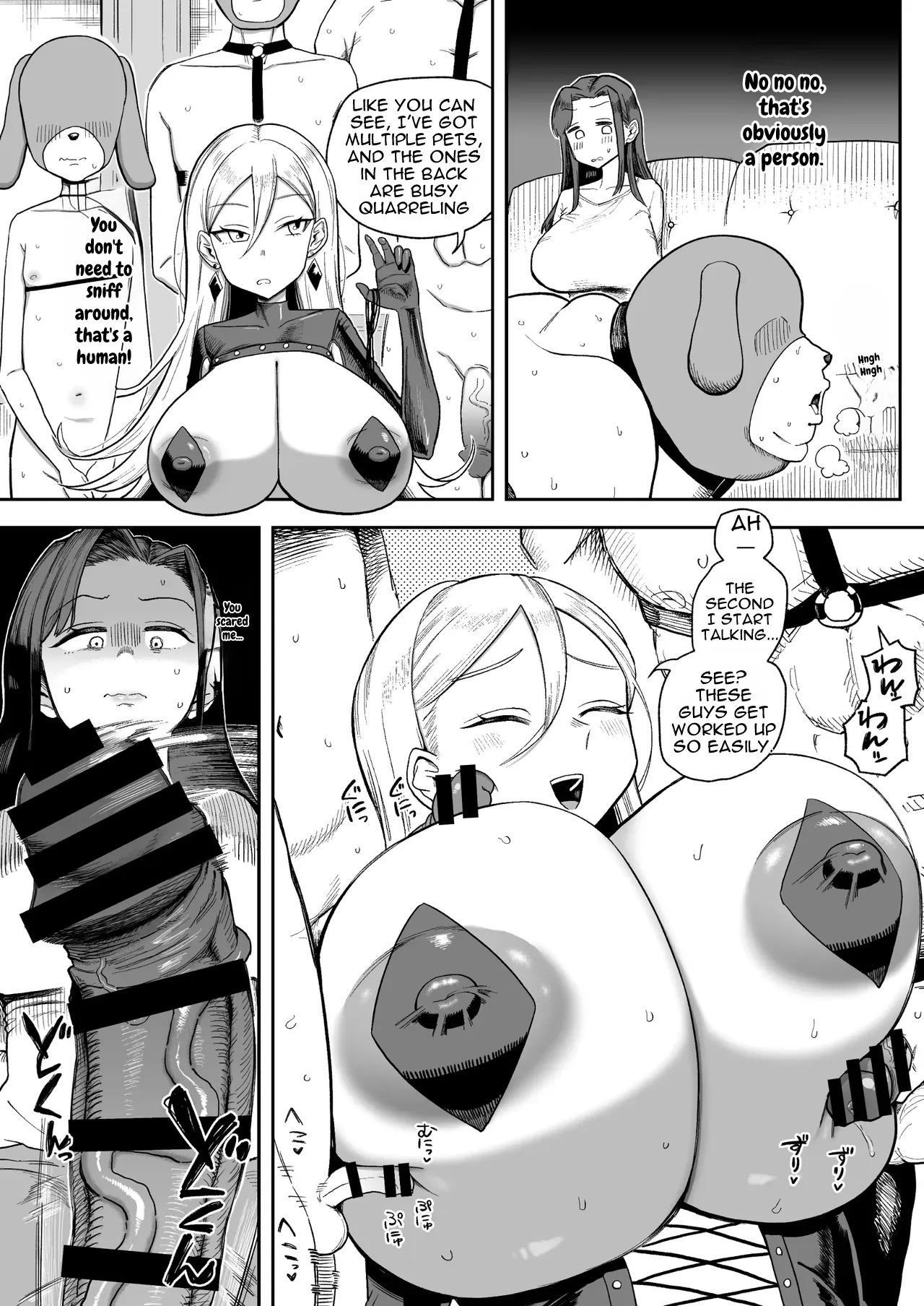The Big-Titted Housewife, Okuteda-san , Becomes the Pervert Dog Old-Man’s Vulgar Mating Officer for the Sake of the Household Budget page 7 full